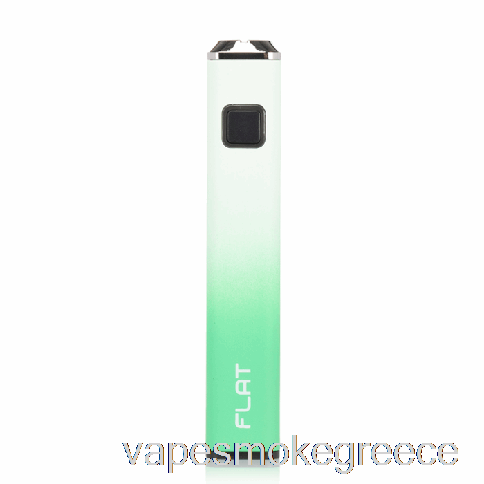 Vape Greece Yocan Flat 510 μπαταρία πράσινο λευκό